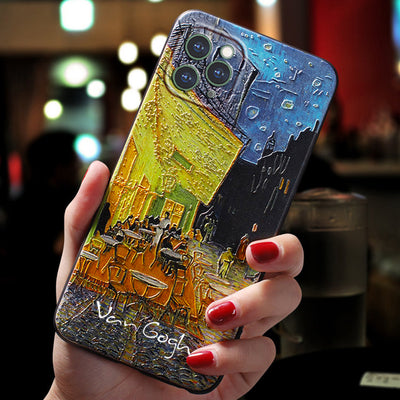 Funda 3D Cielo Estrellado de Van Gogh para Celular - Image 11