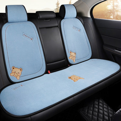Juego de Cojines para Auto Invierno - Conjunto de 3 Piezas Peluche - Image 16
