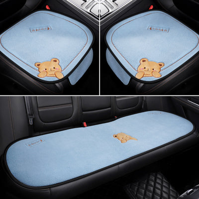 Juego de Cojines para Auto Invierno - Conjunto de 3 Piezas Peluche - Image 17