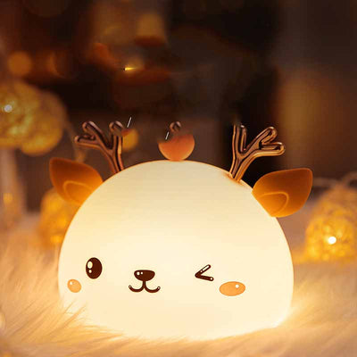 Lámpara LED Táctil de Silicona Suave Multicolor - Image 9