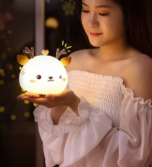 Lámpara LED Táctil de Silicona Suave Multicolor - Image 11