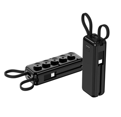 Batería Portátil Cápsula con Cable Integrado y Ventosa Magnética - Image 10