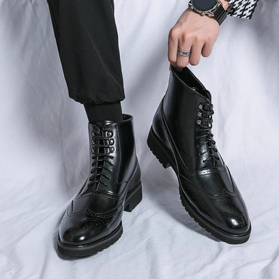 Botas de Trabajo Hombre Suela Gruesa Caña Media - Image 10