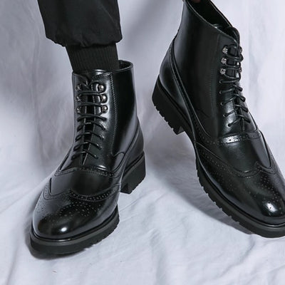Botas de Trabajo Hombre Suela Gruesa Caña Media - Image 15