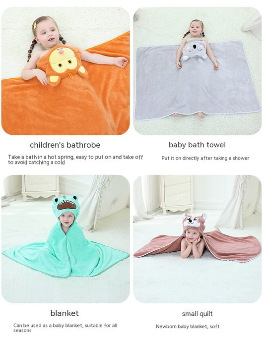 Toalla de Baño Infantil con Forma de Animal - Image 33