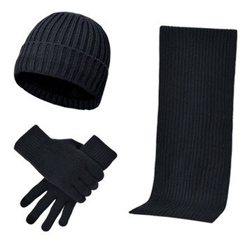 Conjunto Invernal 3 en 1: Gorro, Bufanda y Guantes Tejidos - Image 42