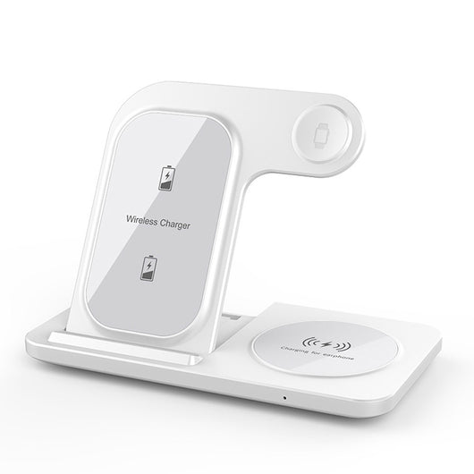 Cargador Inalámbrico 3 en 1 Plegable 15W de Carga Rápida - Image 6