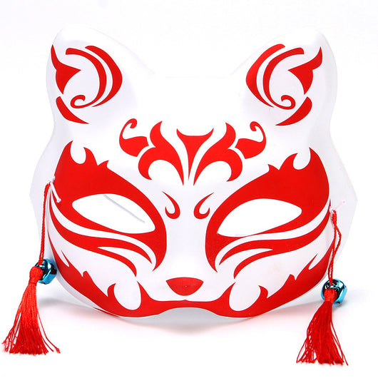 Máscaras de Gato y Zorro Estilo Japonés para Disfraz y Presentaciones Infantiles - Image 41