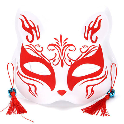 Máscaras de Gato y Zorro Estilo Japonés para Disfraz y Presentaciones Infantiles - Image 56