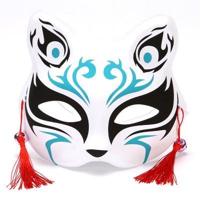 Máscaras de Gato y Zorro Estilo Japonés para Disfraz y Presentaciones Infantiles - Image 62