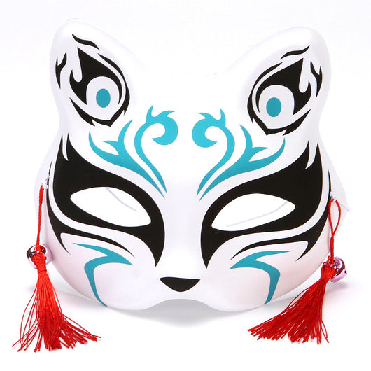 Máscaras de Gato y Zorro Estilo Japonés para Disfraz y Presentaciones Infantiles - Image 62