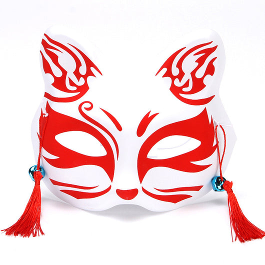 Máscaras de Gato y Zorro Estilo Japonés para Disfraz y Presentaciones Infantiles - Image 65