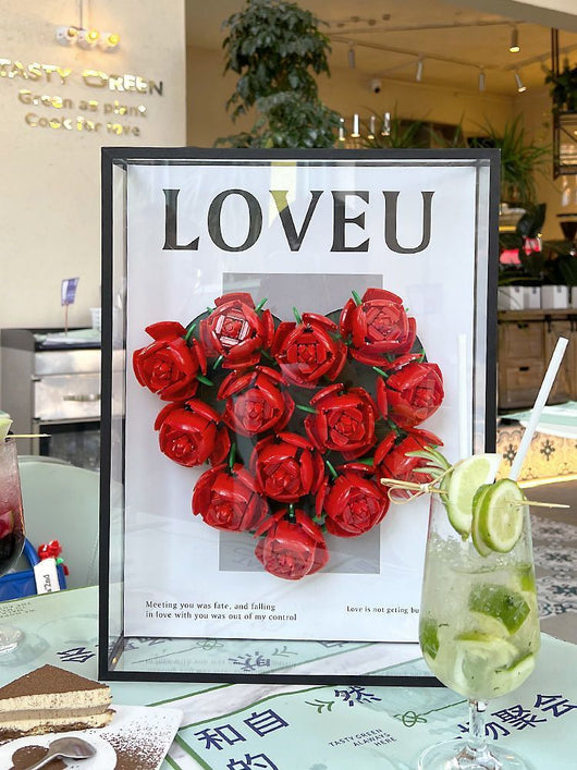 Caja de Construcción Ramo de Rosas DIY - Regalo Artesanal - Image 13