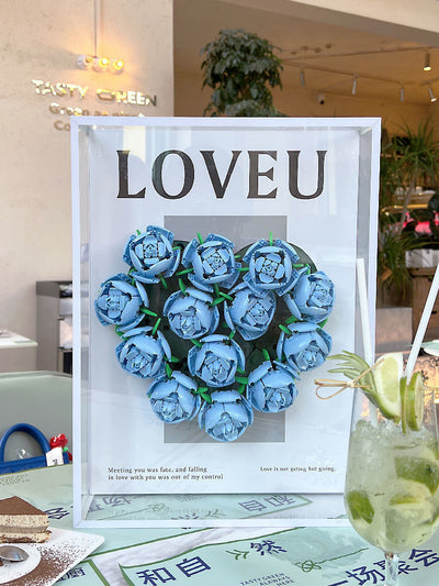 Caja de Construcción Ramo de Rosas DIY - Regalo Artesanal - Image 21