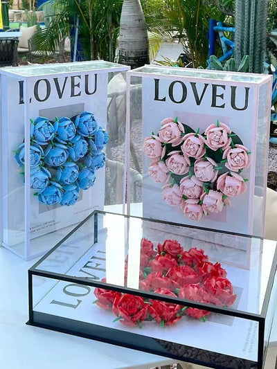Caja de Construcción Ramo de Rosas DIY - Regalo Artesanal - Image 24