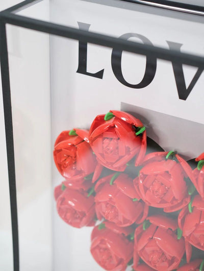 Caja de Construcción Ramo de Rosas DIY - Regalo Artesanal - Image 25
