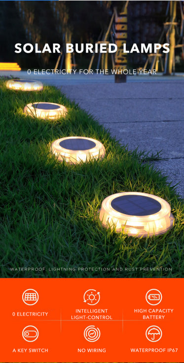 Lámpara Solar LED 8 Luces para Jardín con Sensor de Movimiento - Image 12