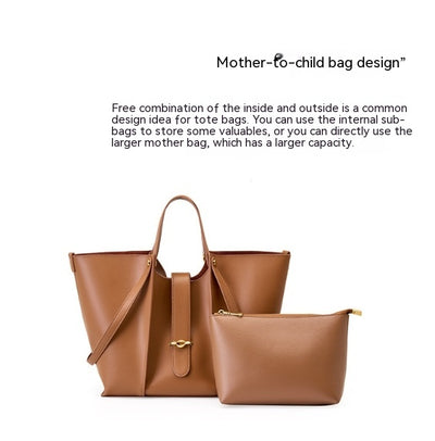 Bolso Tote de Cuero Genuino Grandes Dimensiones para Mujer - Image 23