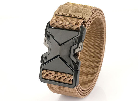 Cinturón Elástico Tejido para Hombre - Diseño Minimalista con Hebilla de Aleación - Image 20