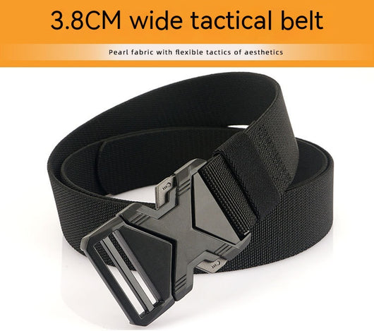 Cinturón Elástico Tejido para Hombre - Diseño Minimalista con Hebilla de Aleación - Image 32