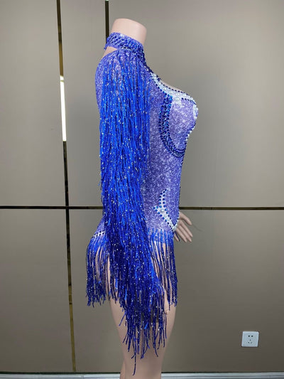 Jumpsuit Elegante para Mujer con Detalles de Perlas y Borlas - Image 22