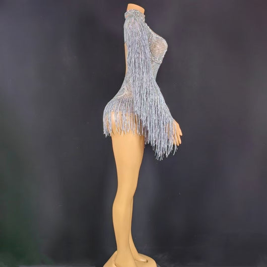Jumpsuit Elegante para Mujer con Detalles de Perlas y Borlas - Image 37