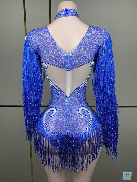 Jumpsuit Elegante para Mujer con Detalles de Perlas y Borlas - Image 51