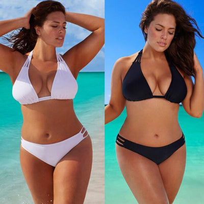 Bikini Dividido de Mujer en Colores Sólidos - Image 7