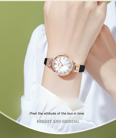 Reloj de Pulsera Artístico para Mujer - Diseño Elegante con Esfera Pequeña y Resistencia al Agua - Image 20