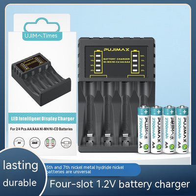Cargador de Baterías Recargables AA y AAA - Image 9