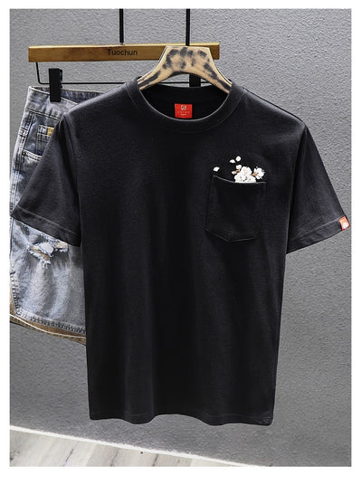 Playera Estilo Chino Manga Corta 100% Algodón para Hombre - Image 12