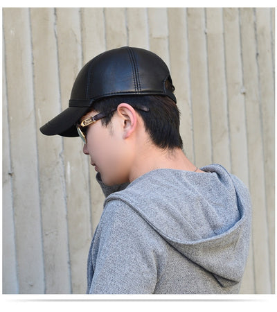 Gorra de Béisbol Casual en Ante de Oveja para Hombre - Image 13