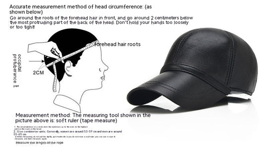 Gorra de Béisbol Casual en Ante de Oveja para Hombre - Image 15