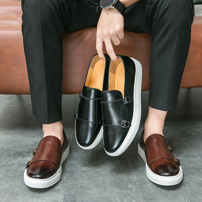 Tenis Ejecutivos de Moda Británica - Zapatillas Versátiles All-Match para Hombre - Image 9