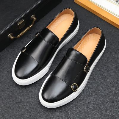 Tenis Ejecutivos de Moda Británica - Zapatillas Versátiles All-Match para Hombre - Image 13