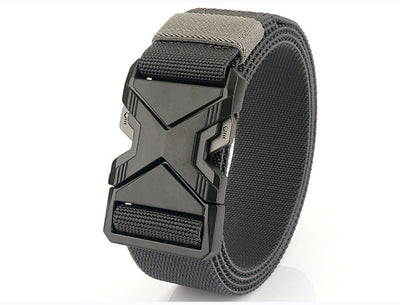 Cinturón Elástico Tejido para Hombre - Diseño Minimalista con Hebilla de Aleación - Image 37