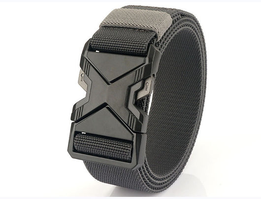 Cinturón Elástico Tejido para Hombre - Diseño Minimalista con Hebilla de Aleación - Image 37