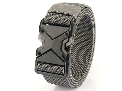 Cinturón Elástico Tejido para Hombre - Diseño Minimalista con Hebilla de Aleación - Image 38
