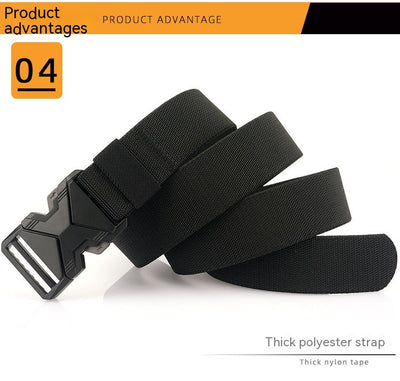 Cinturón Elástico Tejido para Hombre - Diseño Minimalista con Hebilla de Aleación - Image 47