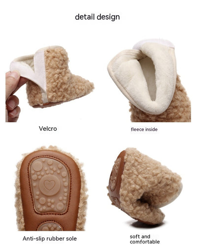 Botines Térmicos de Algodón Forrado para Bebés y Niños Pequeños - Image 11