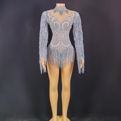 Jumpsuit Elegante para Mujer con Detalles de Perlas y Borlas - Image 53