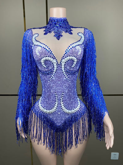 Jumpsuit Elegante para Mujer con Detalles de Perlas y Borlas - Image 60