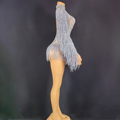 Jumpsuit Elegante para Mujer con Detalles de Perlas y Borlas - Image 72