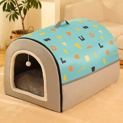 Casa Cómoda para Corgi y Shiba Inu con Cojín Removible y Lavable - Image 13