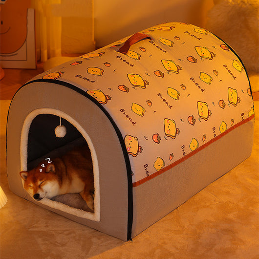 Casa Cómoda para Corgi y Shiba Inu con Cojín Removible y Lavable - Image 17
