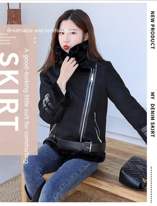 Abrigo Acolchado de Invierno para Mujer con Forro de Lana Sherpa - Image 8