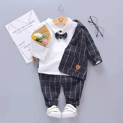Traje Elegante Infantil con Detalles Florales - Image 11