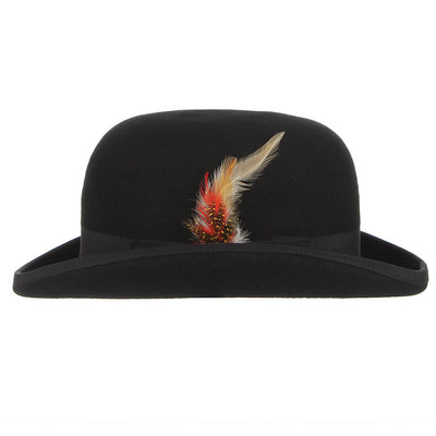 Sombrero Bombín de Lana con Pluma Británica - Image 18