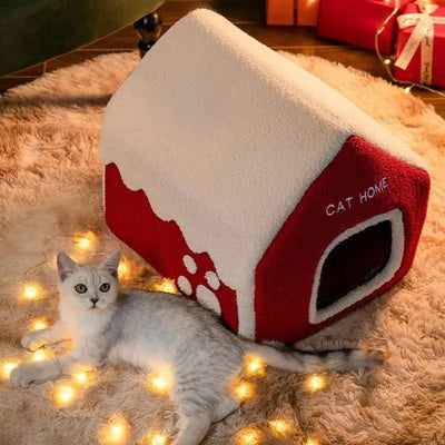 Casa Cama Térmica para Mascotas - Villa Cerrada Invierno - Image 8
