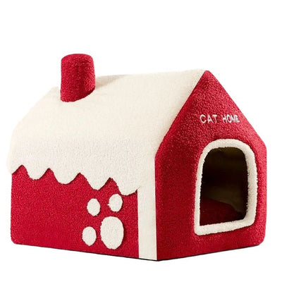 Casa Cama Térmica para Mascotas - Villa Cerrada Invierno - Image 12